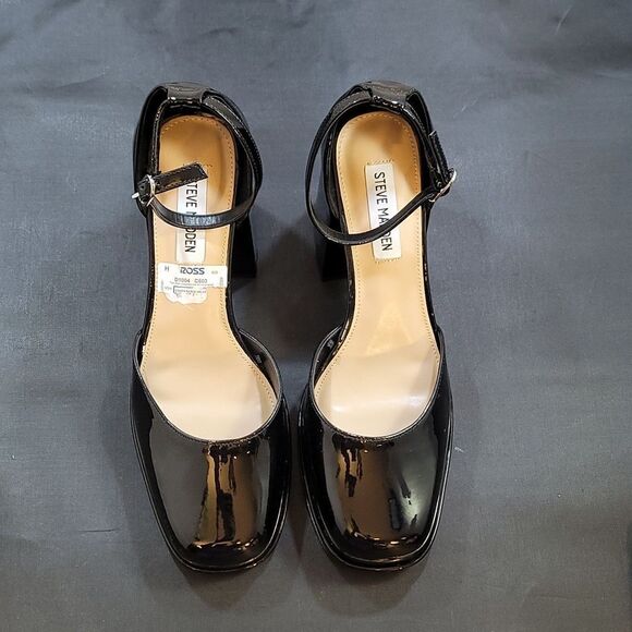 BRAND NEW STEVE MADDEN MIMI BLOCK HEEL WOMEN'S LOAFERS - Picture 3 of 16